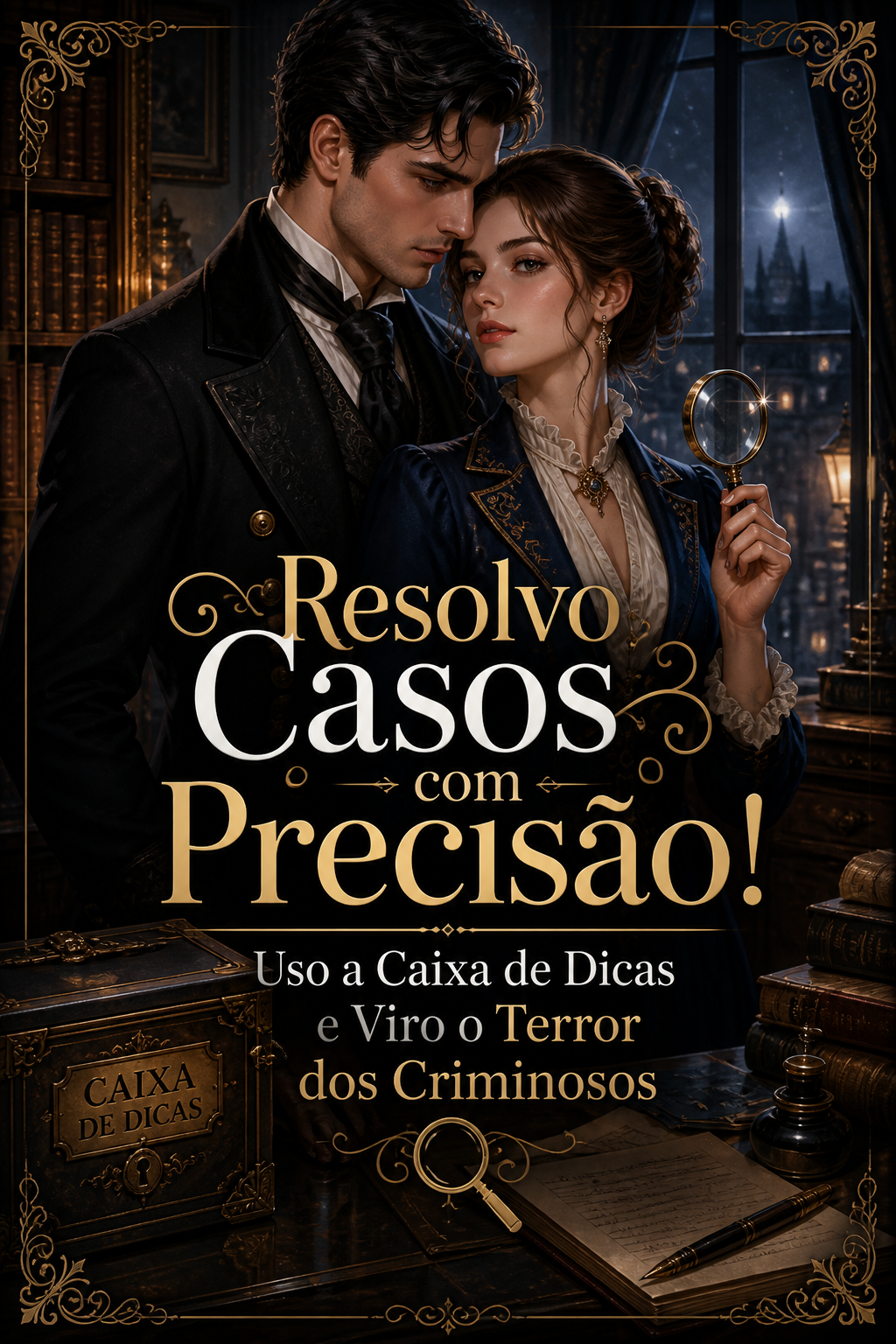 Resolvo Casos com Precisão! Uso a Caixa de Dicas e Viro o Terror dos Criminosos