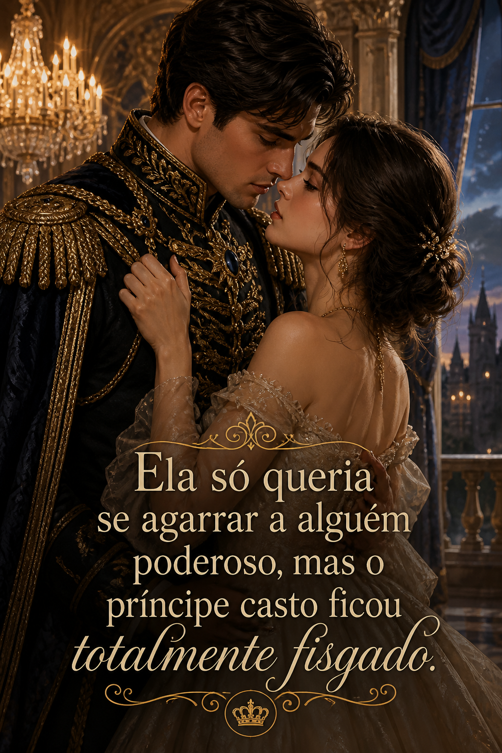 Ela só queria se agarrar a alguém poderoso, mas o príncipe casto ficou totalmente fisgado.